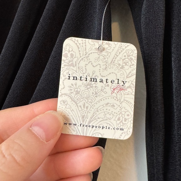 NWT Free People Turnt Bodysuit in Black- Small - Picture 7 of 16